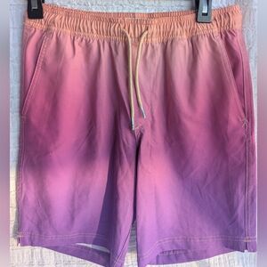 Gradient Pink Kids Shorts